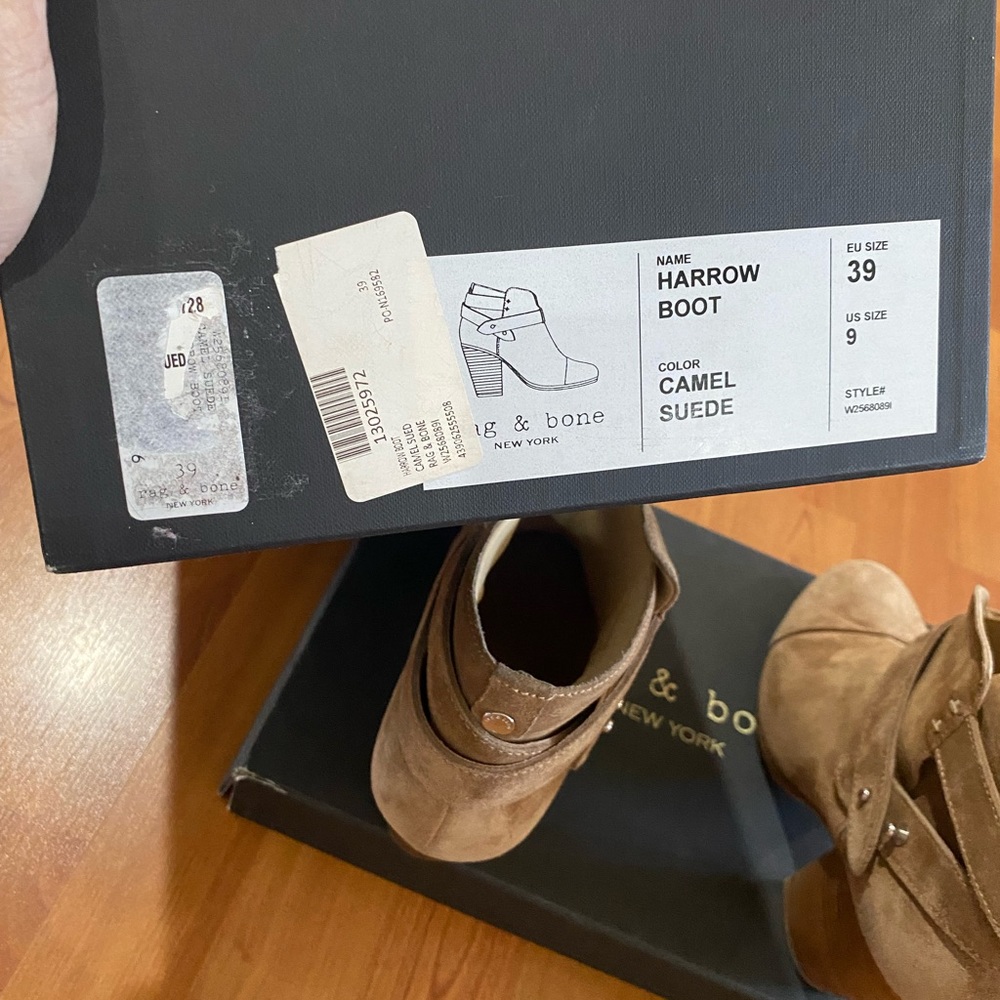 Authentic Rag & Bone Harrow booties - Picture 7 of 9